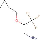2-(Cyclopropylmethoxy)-3,3,3-trifluoropropan-1-amine
