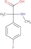 2-(4-Fluorophenyl)-2-(methylamino)propanoic acid