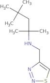 2,4,4-Trimethyl-N-(thiadiazol-4-ylmethyl)pentan-2-amine