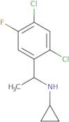 N-[1-(2,4-Dichloro-5-fluorophenyl)ethyl]cyclopropanamine