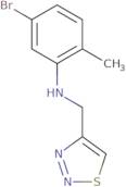 5-Bromo-2-methyl-N-(1,2,3-thiadiazol-4-ylmethyl)aniline