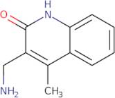 3-(Aminomethyl)-4-methylquinolin-2(1H)-one