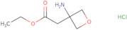 Ethyl 2-(3-aminooxetan-3-yl)acetate hydrochloride