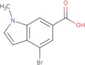 4-Bromo-1-methyl-1H-indole-6-carboxylic acid