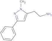 2-(1-Methyl-3-phenyl-1H-pyrazol-5-yl)ethan-1-amine