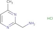 (4-methylpyrimidin-2-yl)methanamine hydrochloride