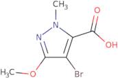 4-Bromo-3-methoxy-1-methyl-1H-pyrazole-5-carboxylic acid