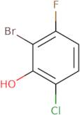 2-Bromo-6-chloro-3-fluorophenol