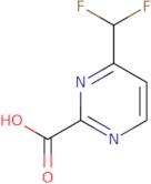 4-(Difluoromethyl)pyrimidine-2-carboxylic acid