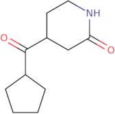 4-Cyclopentanecarbonylpiperidin-2-one