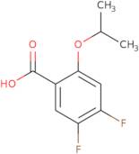 4,5-Difluoro-2-propan-2-yloxybenzoic acid