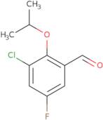 3-Chloro-5-fluoro-2-propan-2-yloxybenzaldehyde