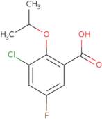 3-Chloro-5-fluoro-2-(propan-2-yloxy)benzoic acid