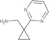 1-[1-(Pyrimidin-2-yl)cyclopropyl]methanamine