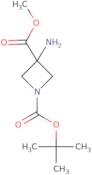 1,3-Azetidinedicarboxylic acid, 3-amino-, 1-(1,1-dimethylethyl) 3-methyl ester