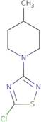 5-Chloro-3-(4-methylpiperidin-1-yl)-1,2,4-thiadiazole