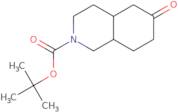 tert-Butyl 6-oxo-decahydroisoquinoline-2-carboxylate
