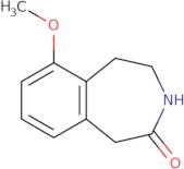 6-Methoxy-2,3,4,5-tetrahydro-1H-3-benzazepin-2-one