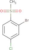 2-Bromo-4-chloro-1-methanesulfonylbenzene