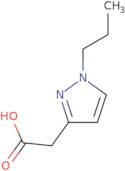 2-(1-Propyl-1H-pyrazol-3-yl)acetic acid