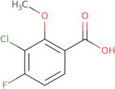 3-Chloro-4-fluoro-2-methoxybenzoic acid