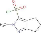 2-Methyl-2H,4H,5H,6H-cyclopenta[C]pyrazole-3-sulfonyl chloride