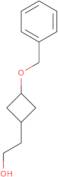 2-(3-Phenylmethoxycyclobutyl)ethanol