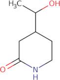 4-(1-Hydroxyethyl)piperidin-2-one