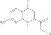 7-Methyl-4-oxo-1,4-dihydro-[1,8]naphthyridine-2-carboxylic acid methyl ester