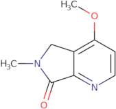 4-Methoxy-6-methyl-5,6-dihydro-pyrrolo[3,4-b]pyridin-7-one