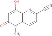 8-Hydroxy-5-methyl-6-oxo-1,5-naphthyridine-2-carbonitrile