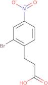 3-(2-Bromo-4-nitrophenyl)propanoic acid