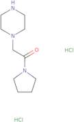 2-(Piperazin-1-yl)-1-(pyrrolidin-1-yl)ethanone dihydrochloride