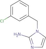 1-[(3-Chlorophenyl)methyl]-1H-imidazol-2-amine