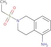 2-(Ethanesulfonyl)-1,2,3,4-tetrahydroisoquinolin-5-amine