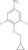 4-(Cyclopropylmethoxy)-3,5-difluorobenzenamine