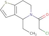 2-Chloro-1-{4-ethyl-4H,5H,6H,7H-thieno[3,2-c]pyridin-5-yl}ethan-1-one