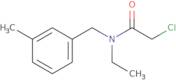 2-Chloro-N-ethyl-N-[(3-methylphenyl)methyl]acetamide