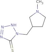 1-[(1-Methylpyrrolidin-3-yl)methyl]-1H-1,2,3,4-tetrazole-5-thiol