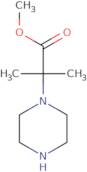 Methyl 2-methyl-2-(piperazin-1-yl)propanoate