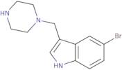 5-Bromo-3-(piperazin-1-ylmethyl)-1H-indole