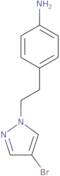 4-[2-(4-Bromo-1H-pyrazol-1-yl)ethyl]aniline