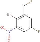 2-Bromo-5-fluoro-3-nitrobenzyl fluoride