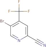 5-Bromo-4-(trifluoromethyl)pyridine-2-carbonitrile