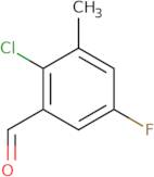 2-Chloro-5-fluoro-3-methylbenzaldehyde