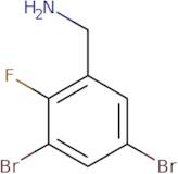 3,5-Dibromo-2-fluorobenzylamine