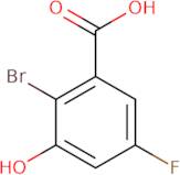 2-Bromo-5-fluoro-3-hydroxybenzoic acid