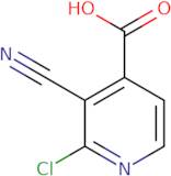2-Chloro-3-cyanopyridine-4-carboxylicacid