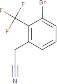 2-(3-Bromo-2-(trifluoromethyl)phenyl)acetonitrile