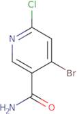 4-Bromo-6-chloronicotinamide